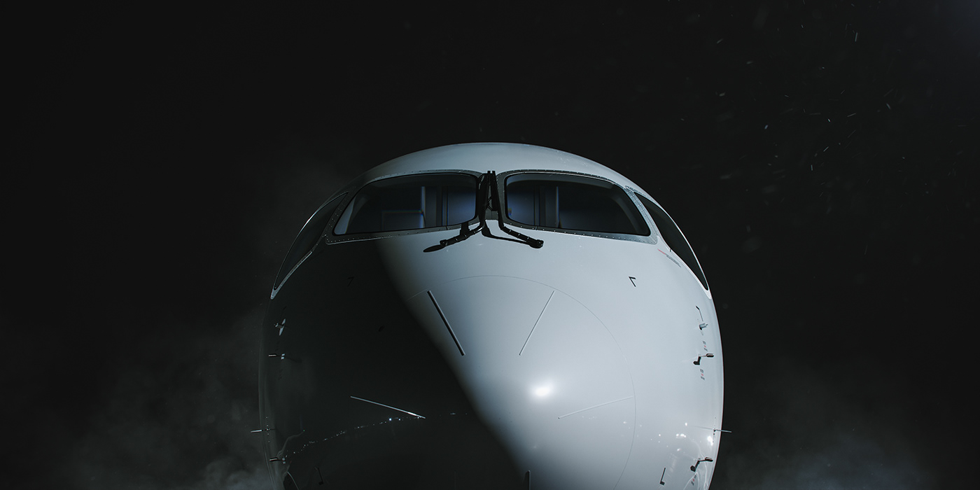 Airbus A220-300///CGI