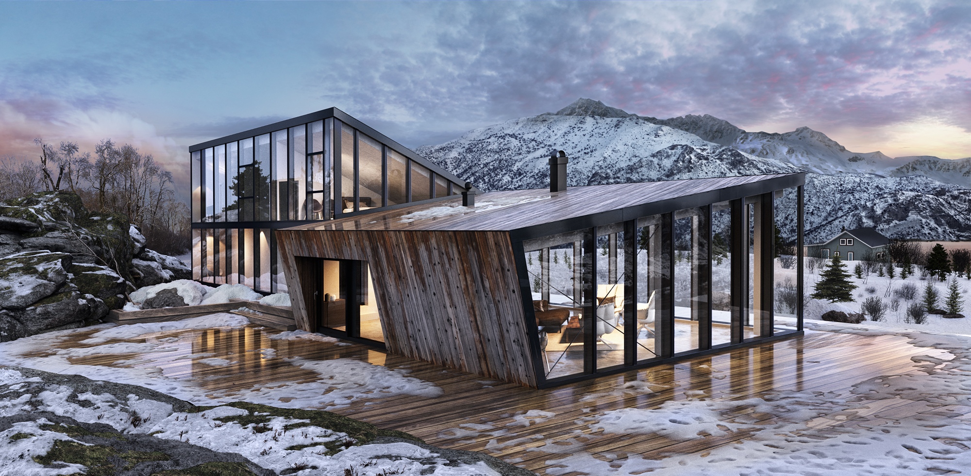 Norway fjord holiday home