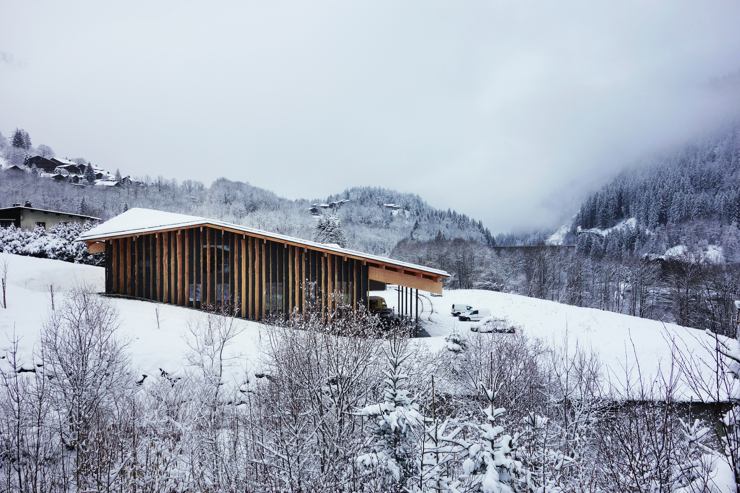 Mont-Blanc Base Camp by Kengo Kuma & Associates