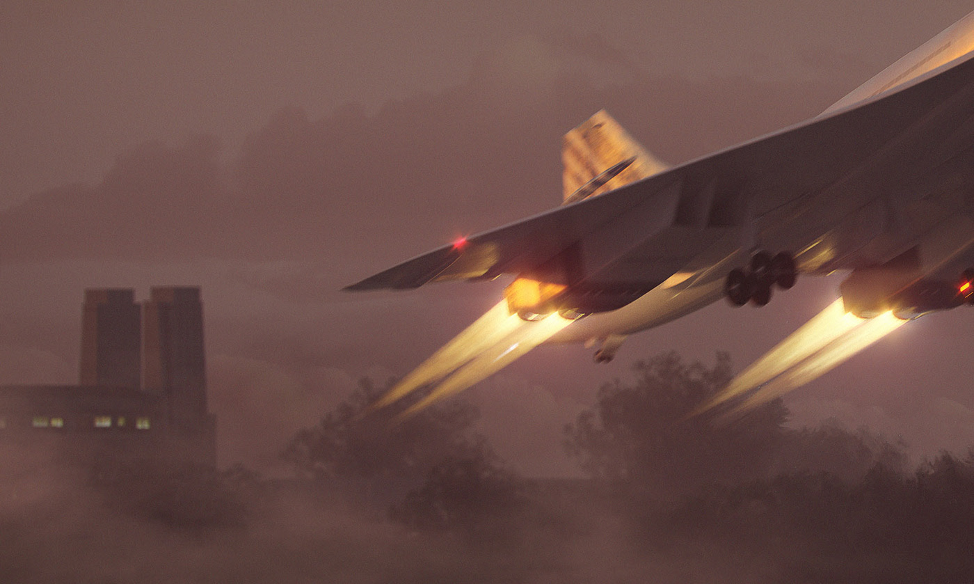 CGI Tribute to Concorde