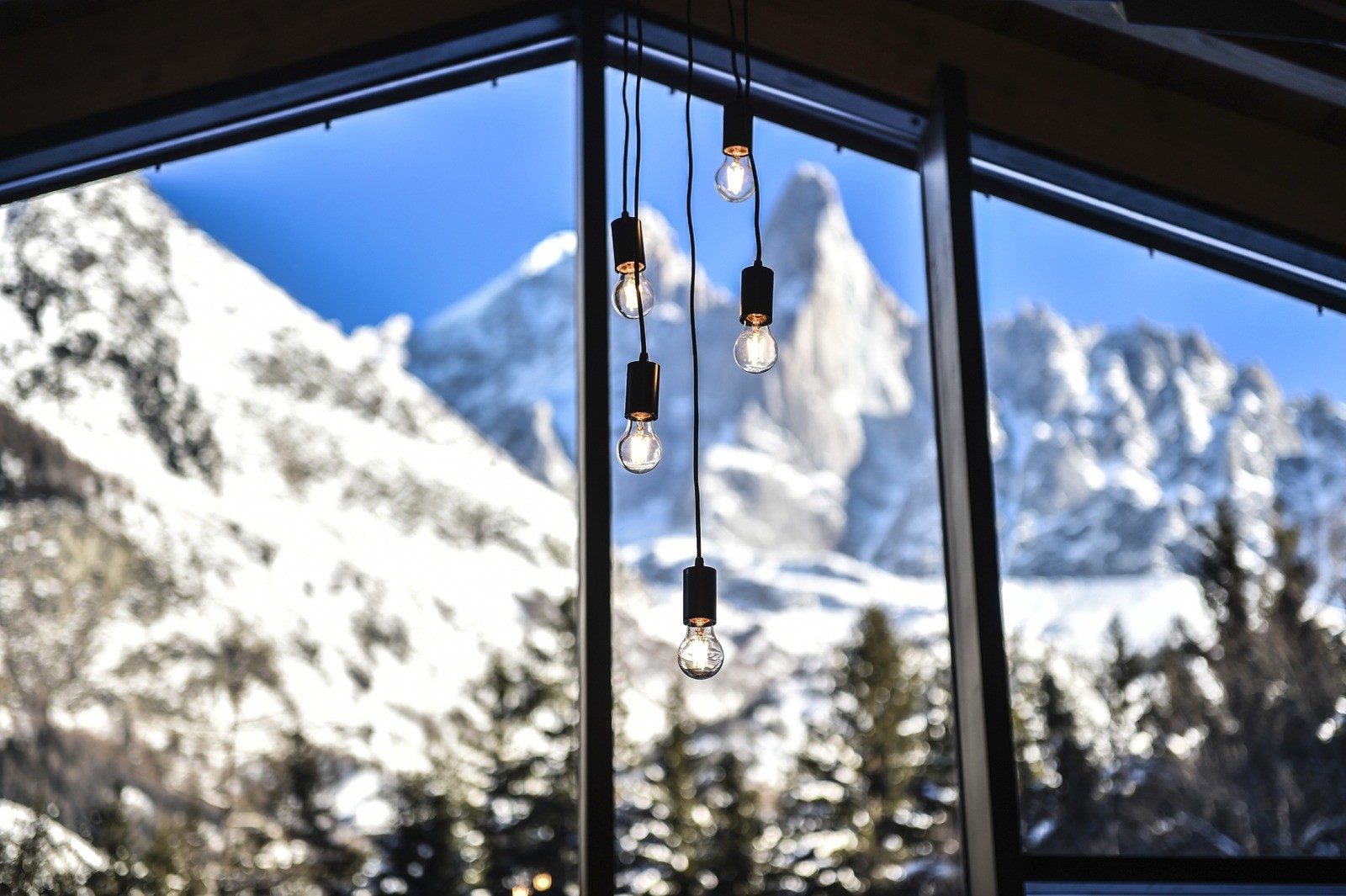 Chalets in the French Alps