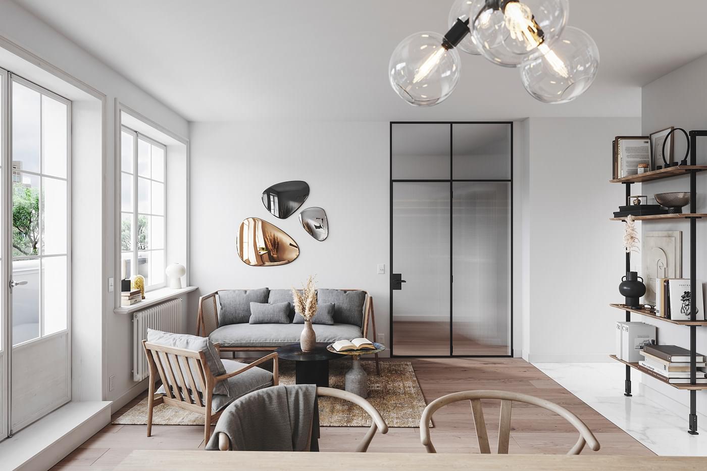 Modern and cozy scandinavian flat - OSLO