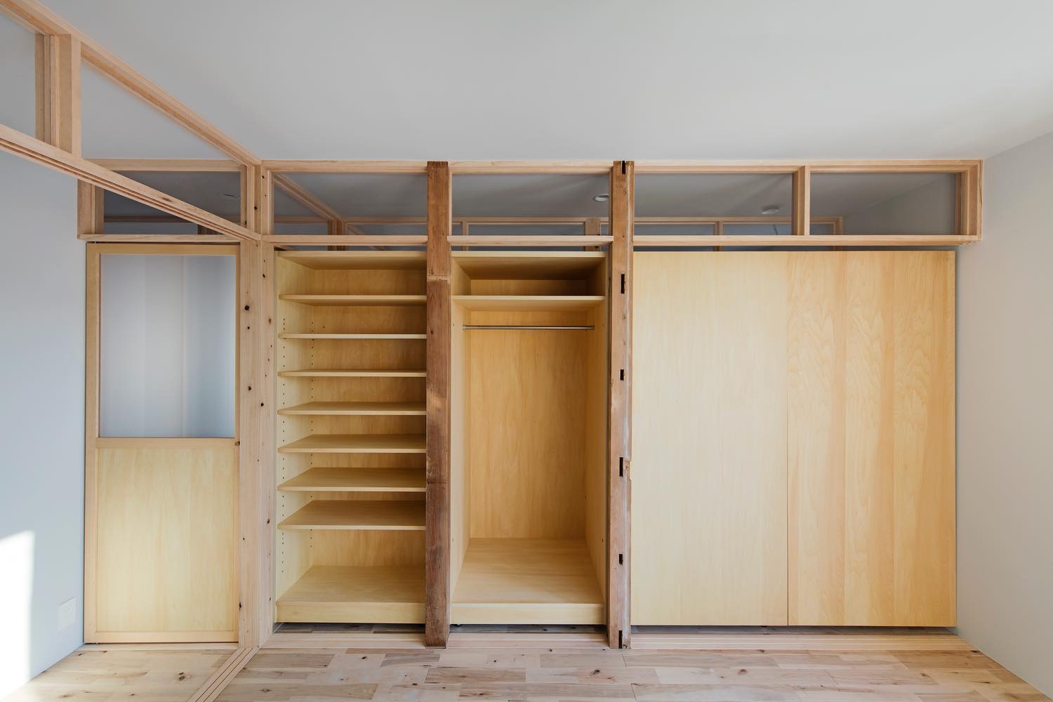 House Between Pillars by Camp Design Inc