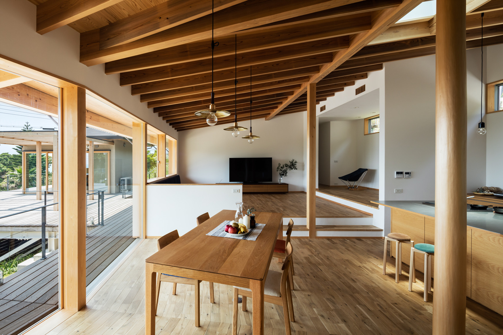 House in Shirahama-cho by Kishimoto Himeno