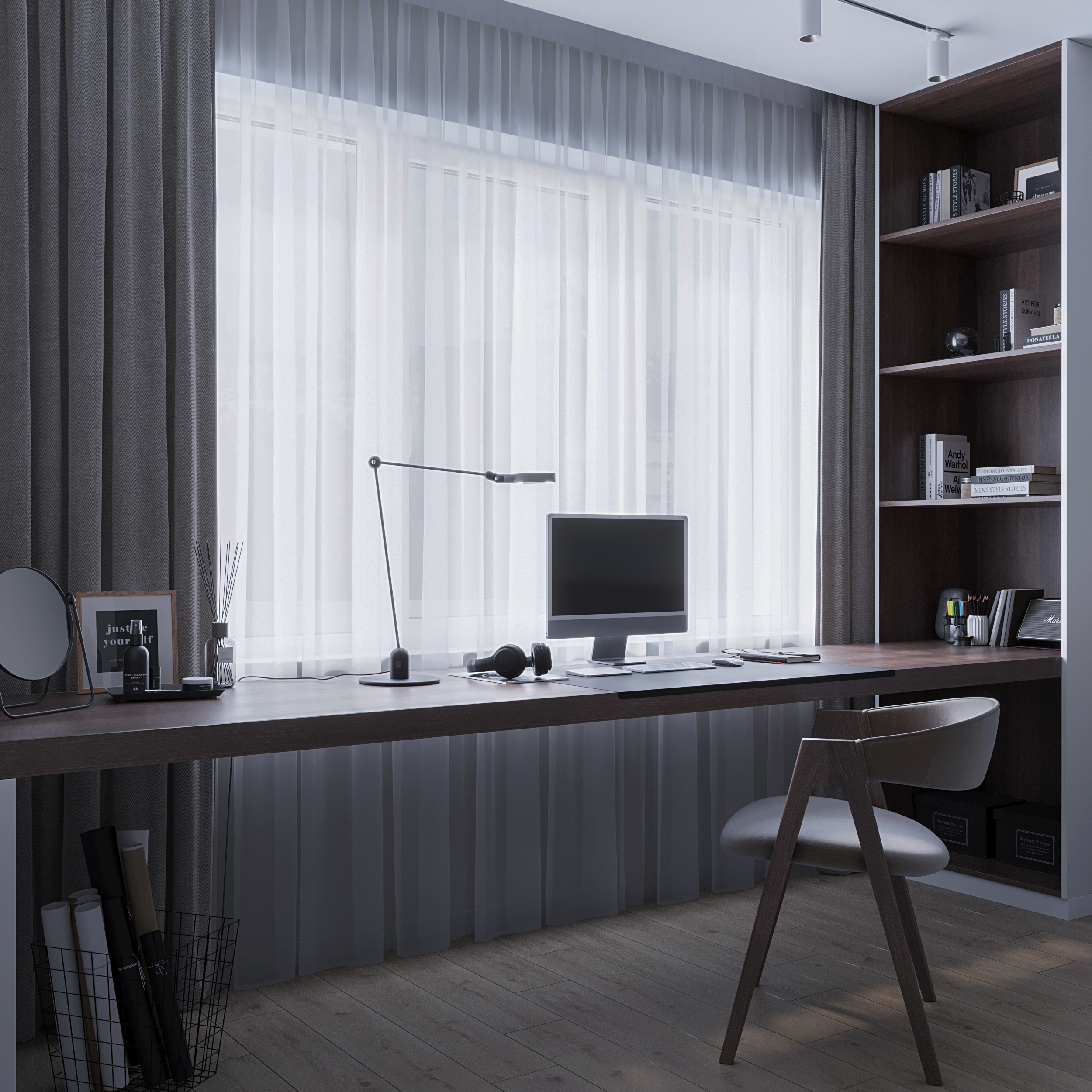 1 BEDROOM APARTMENT 3D VISUALIZATION