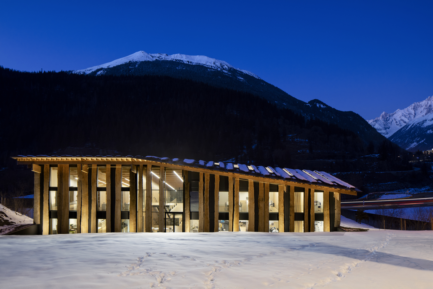 Mont-Blanc Base Camp by Kengo Kuma & Associates