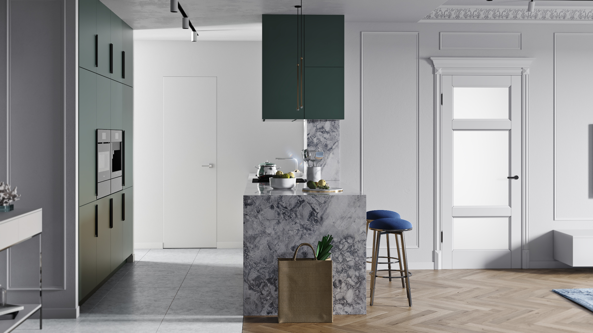 Bright apartment in Minsk