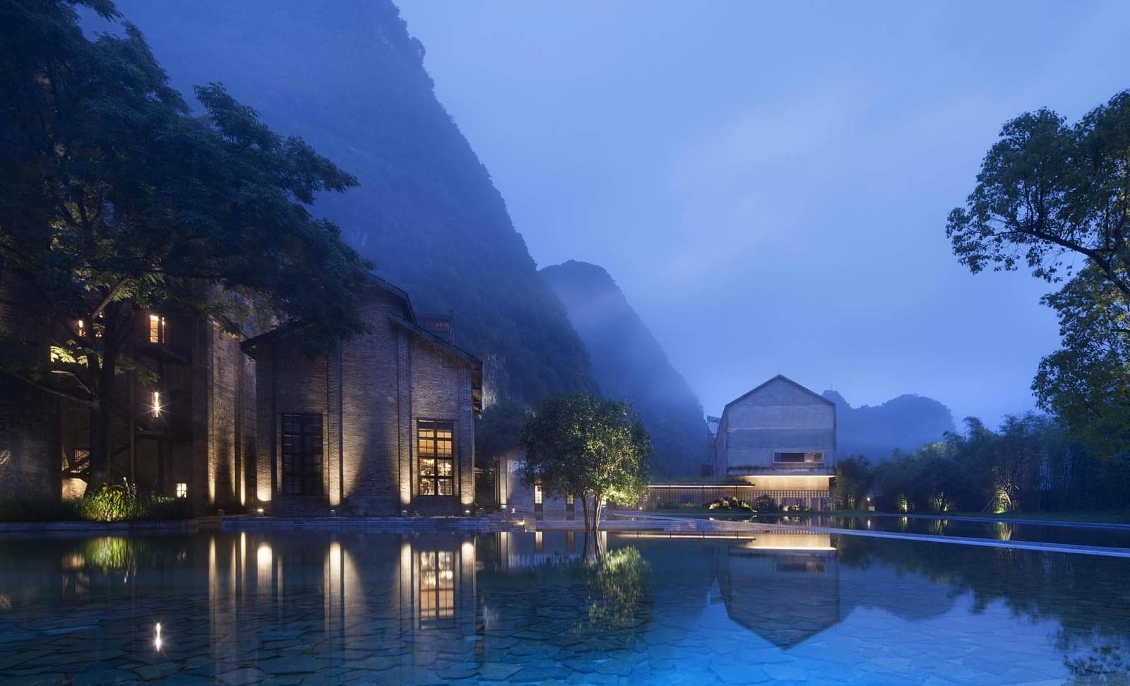 Luxury resort in China
