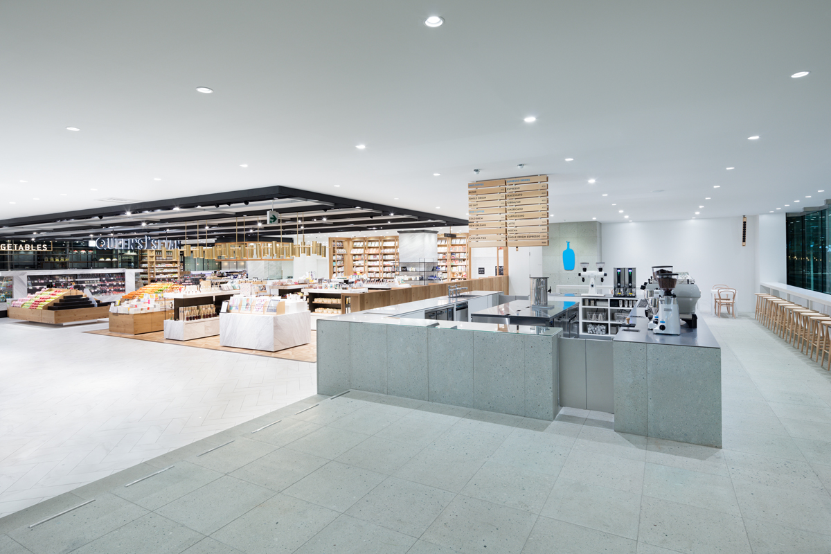 Blue Bottle Coffee Shinagawa Cafe by Schemata Architects