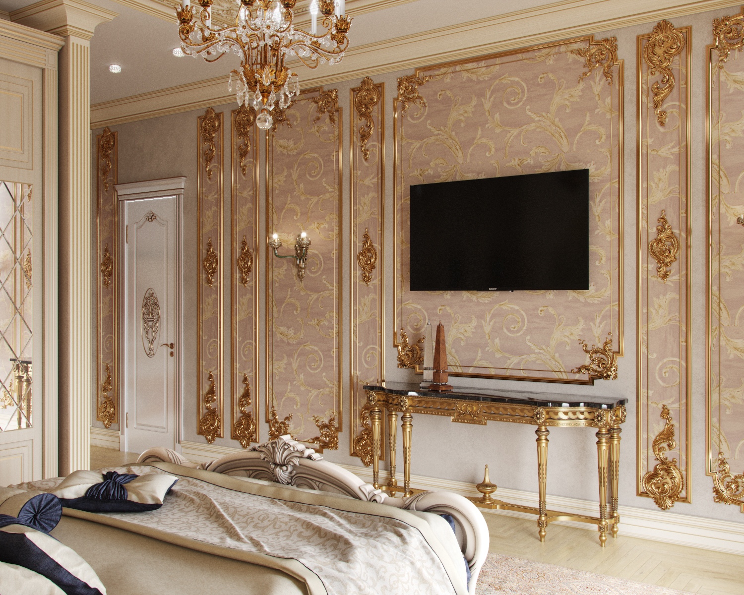 classic bedroom