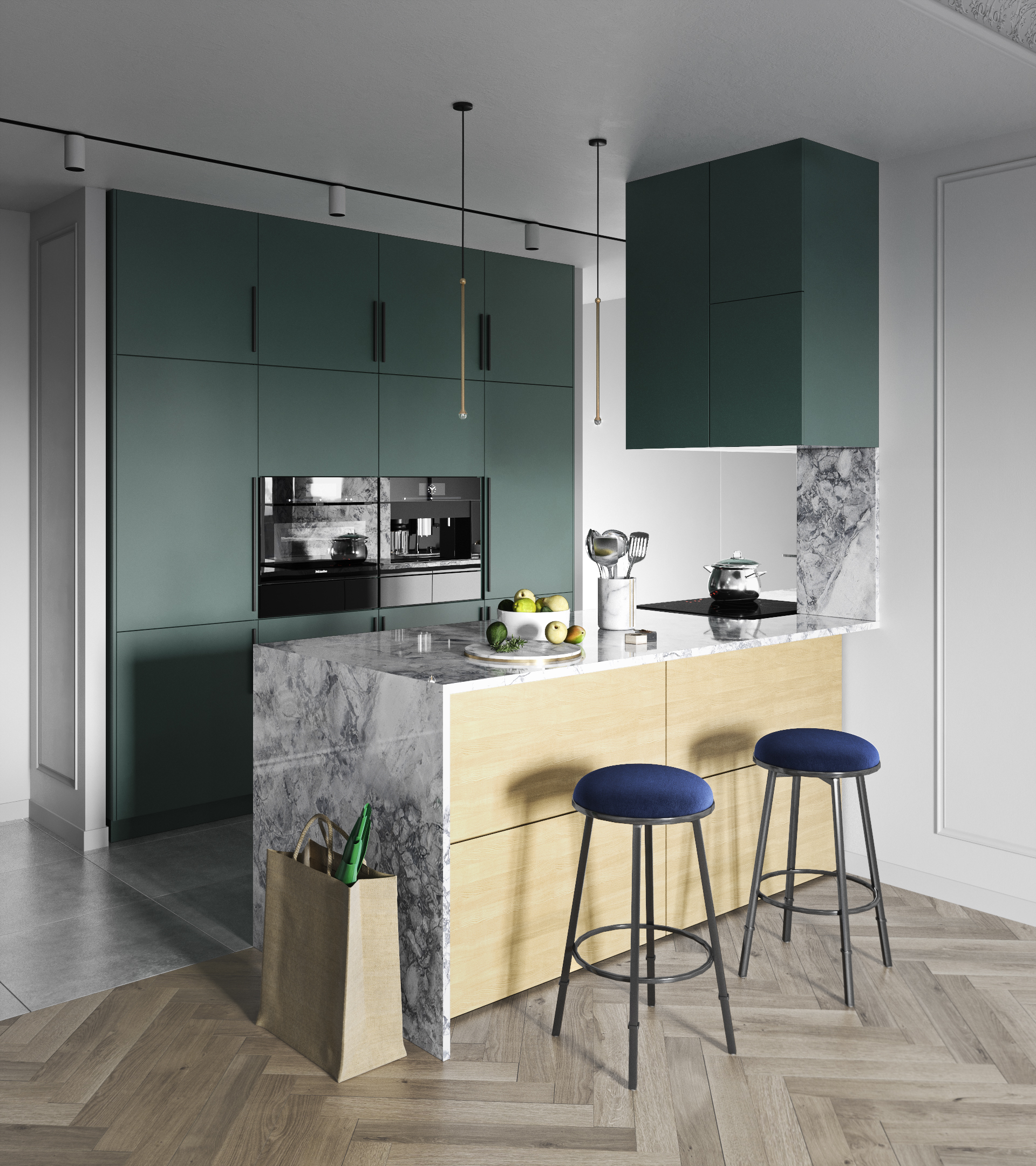 Bright apartment in Minsk