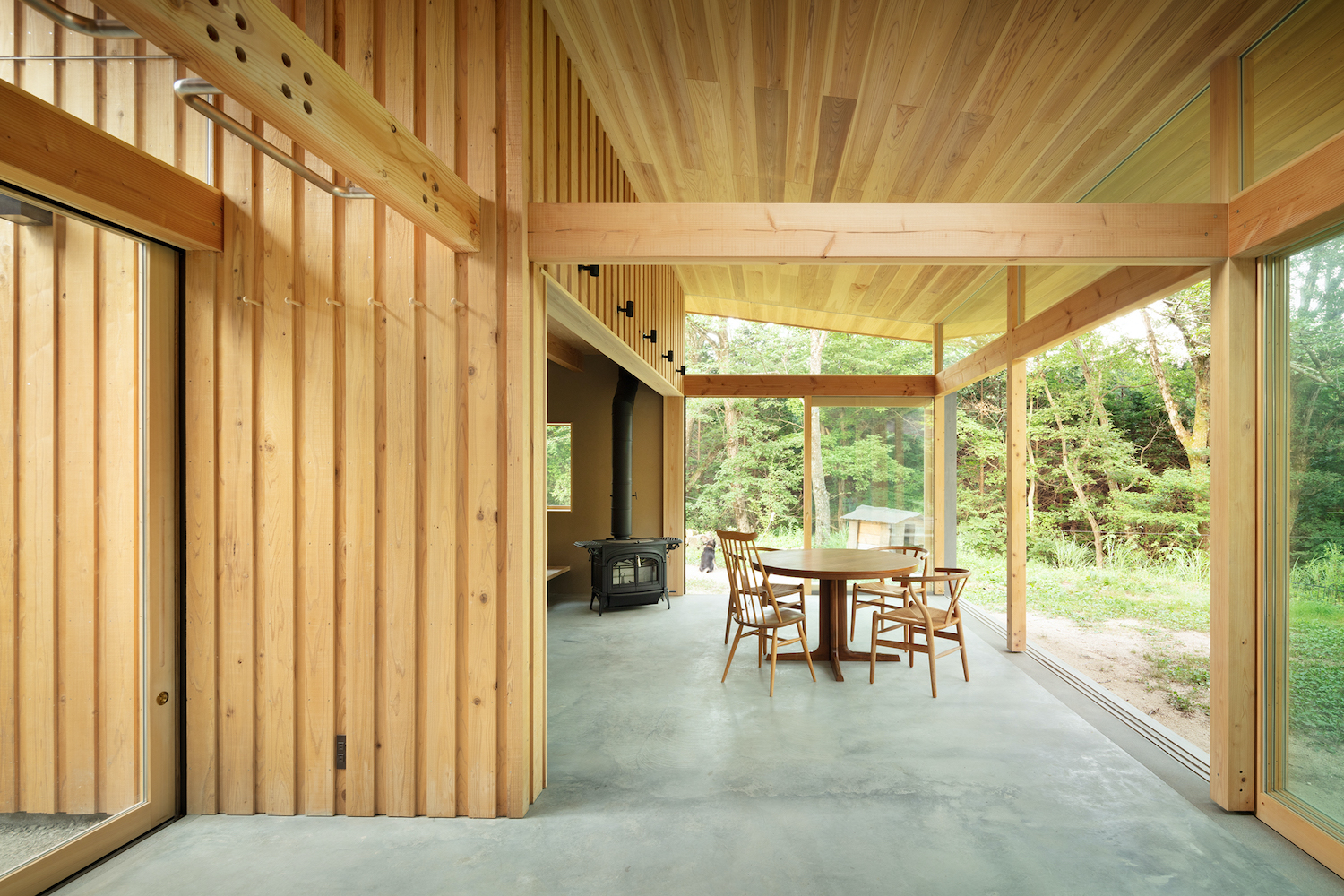 Hut in the Forest by Tsubasa Iwahashi Architects