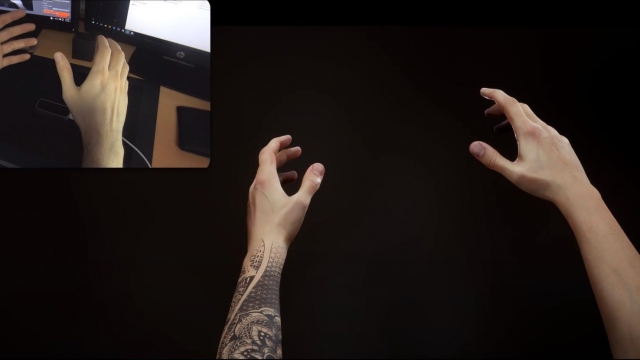 Unreal Engine 4 - Realistic Hands Motion Capture Test