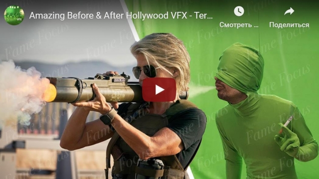 Amazing Before & After Hollywood VFX - Terminator Dark Fate