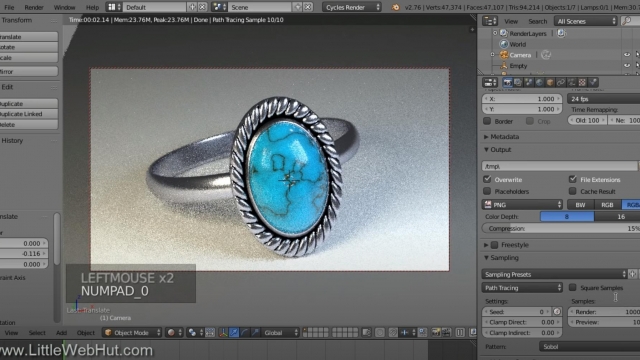 Blender Tutorial: Photorealistic Ring