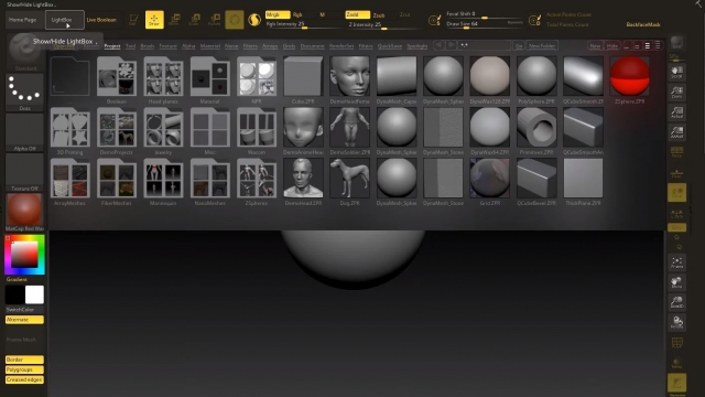 Создание персонажей в Zbrush: 3D Скульптинг с нуля. Интерфейс и основы