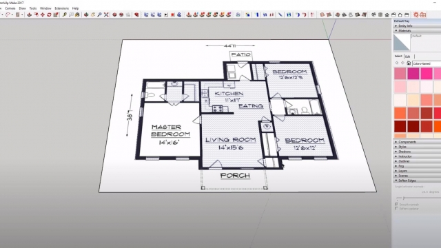 Creating Floor Plans from Images in SketchUp