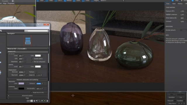 Создание стекла в 3d max и corona renderer