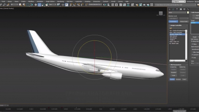 3ds Max | Реалистичная анимация посадки самолета
