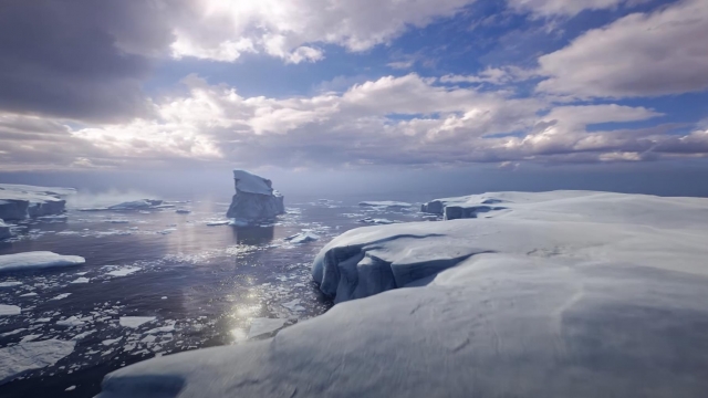 Unreal Engine Arctic Environment