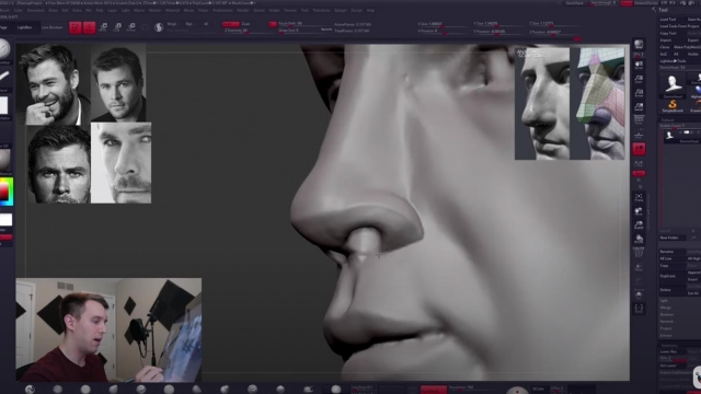 Real Time Sculpting from Start to Finish 