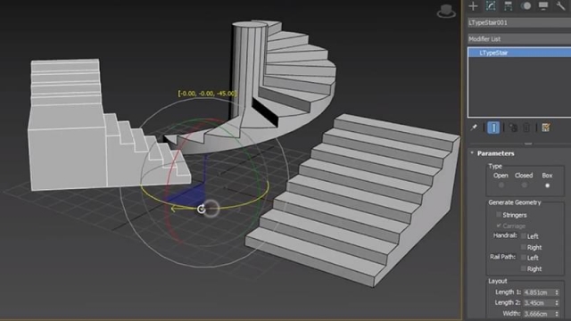 Моделирование лестницы - 3ds Max для начинающих