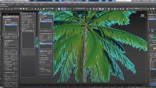 Моделирование пальмовых растений с GrowFX.