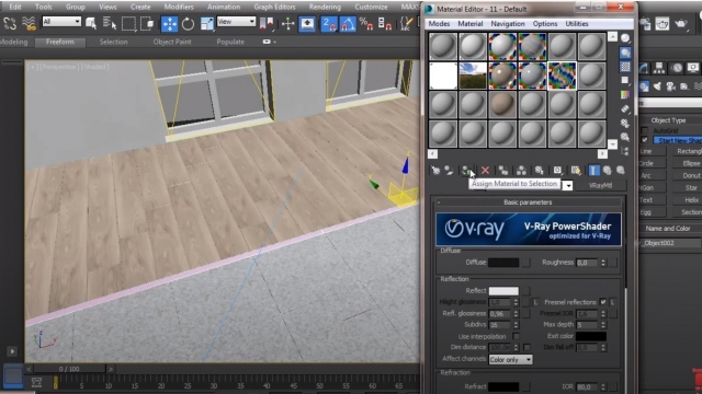 Floor generator Быстрое создание паркета и плитки в 3Ds Max Multitexture Floor generator
