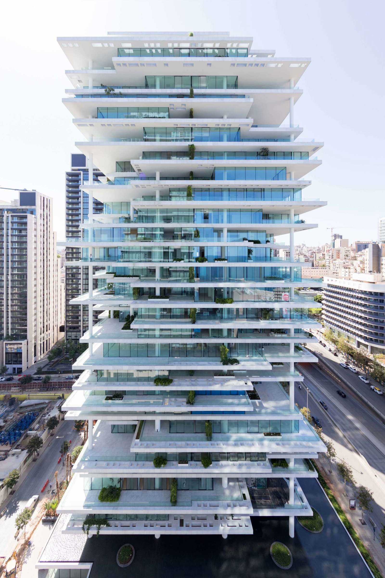 Residential complex Beirut Terraces from Herzog & de Meuron