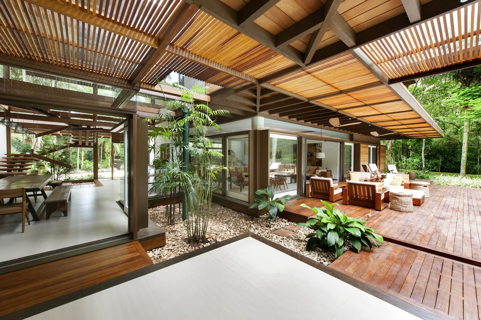 Tropical villa in Brazil