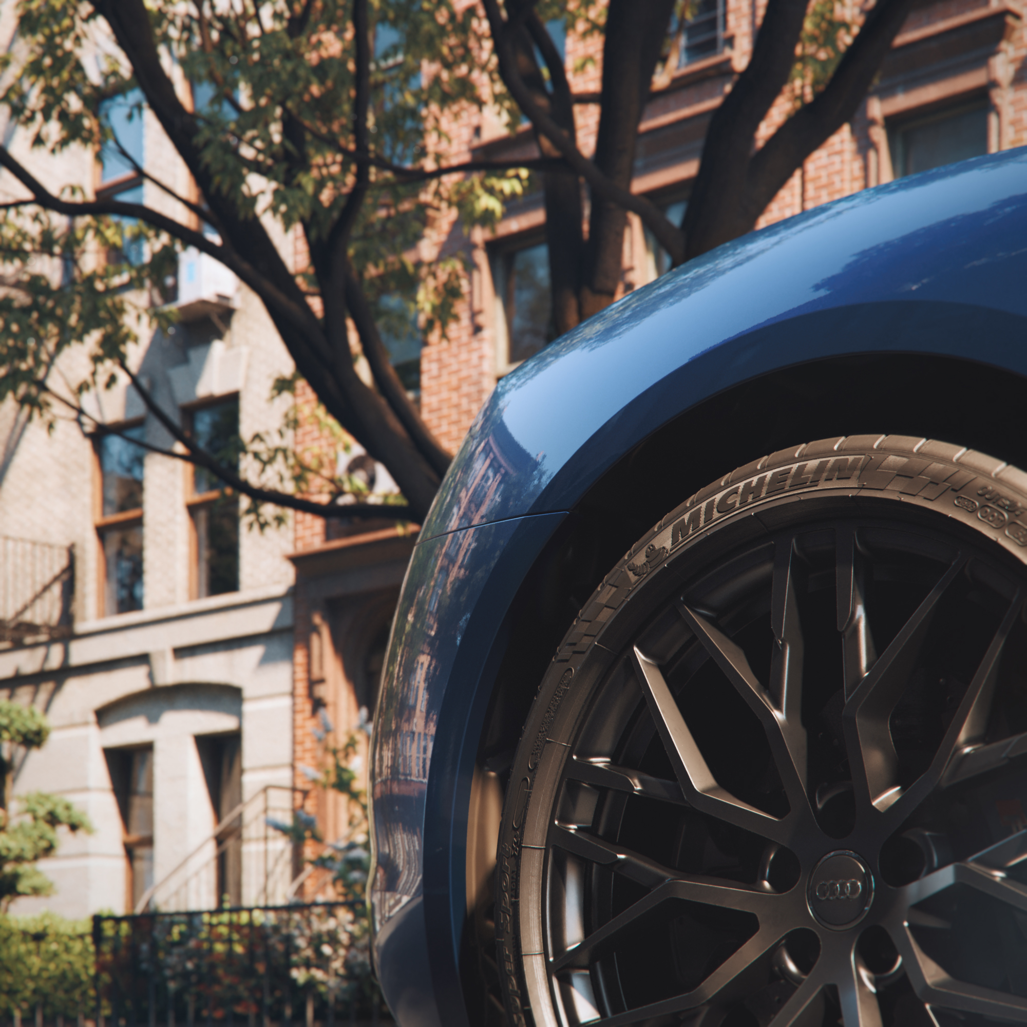 Audi R8 meets the West Village