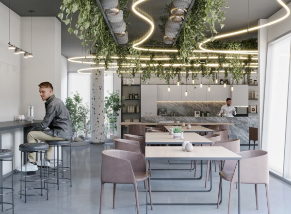 Интерьер кафе