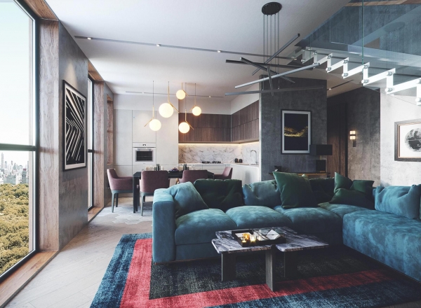 APARTMENTS // 3D VISUALIZATION OF THE INTERIOR