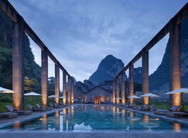 Luxury resort in China