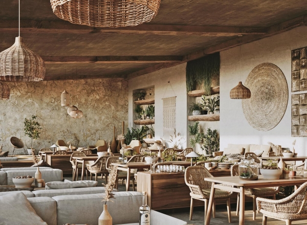 Restaurant in Milos Island