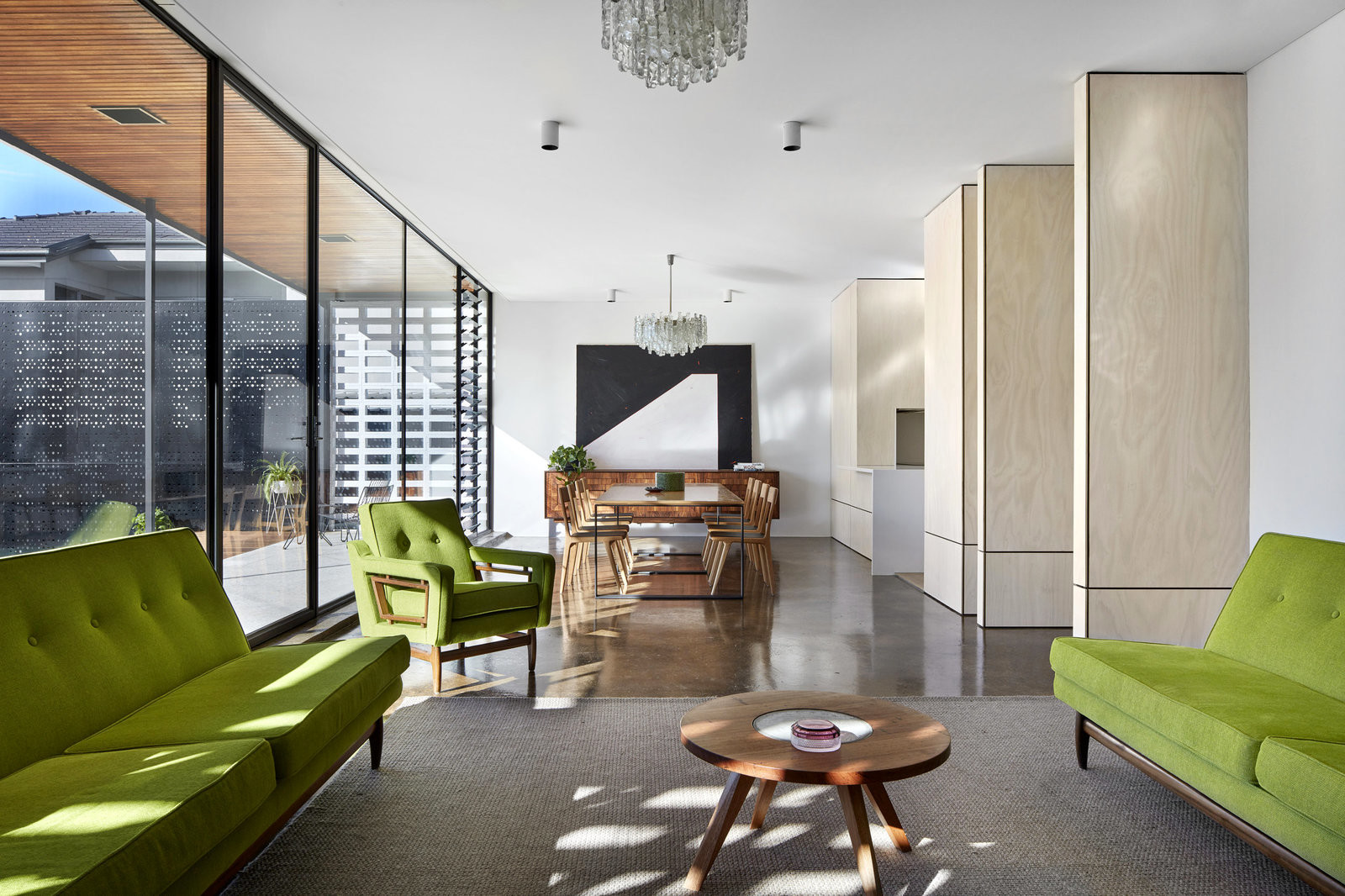 Renovated home interior in Melbourne