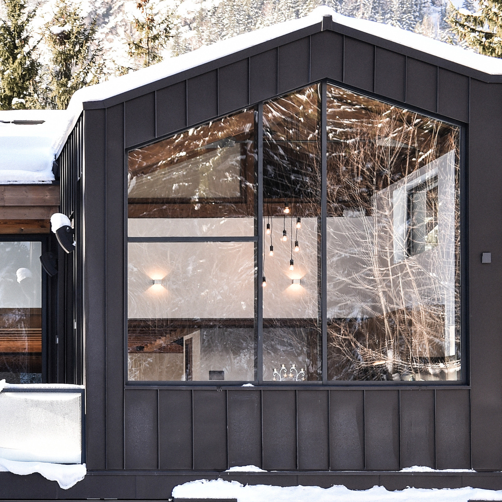 Chalets in the French Alps