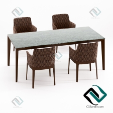 Table and Chair Set 004 стол стул