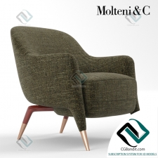 Кресло Armchair Molteni D.151.4