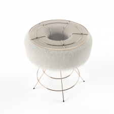 Shell Fur Small Table