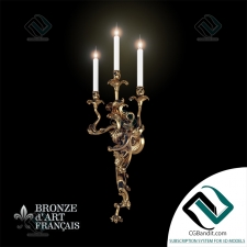 Бра Sconce Bronze d`Art Louis XV