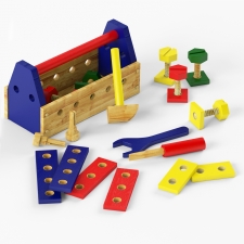 Детский набор деревянных инструментов