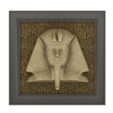 Каменный бюст фараона