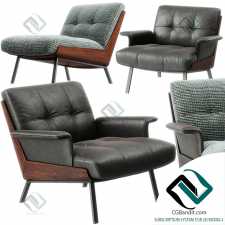 Кресло Daiki armchairs Minotti