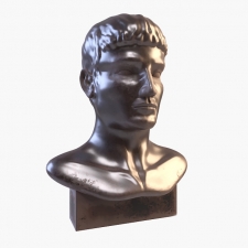 Скульптура головы Давида