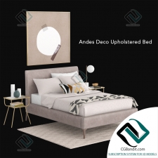 Кровать Bed Andes Deco Upholstered