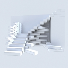 Jenga Stair