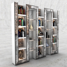 Brick Bookshelf