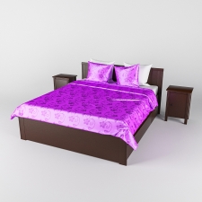 Кровать с тумбочками IKEA BRUSALI
