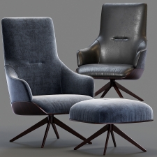 C Armchair & Kensington Molteni